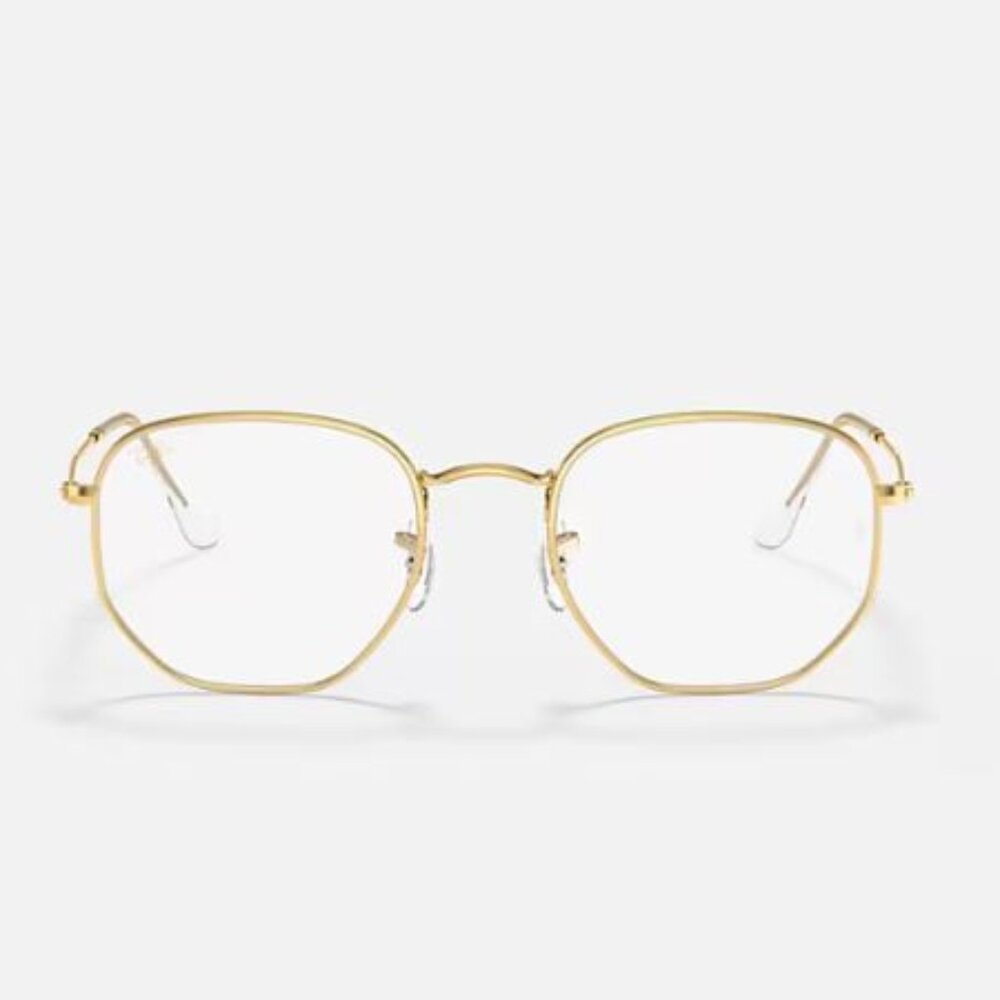 RAY-BAN HEXAGONAL BLUE LIGHT CLEAR